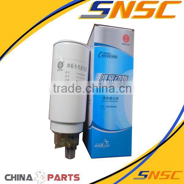 for weichai power engine parts 612630080088 filter with bowl WP10 parts SNSC for weichai yuchai shangchai deutz engine part