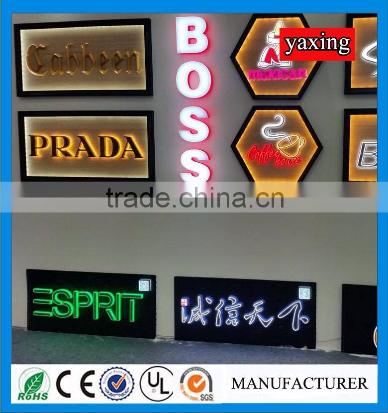 High quality waterproof led sign letters advertising sign