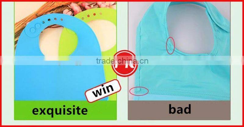 Silicone material and bib type hairdressers apron