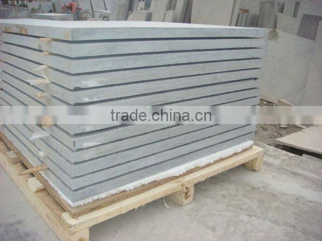 polished natural big bluestone slab