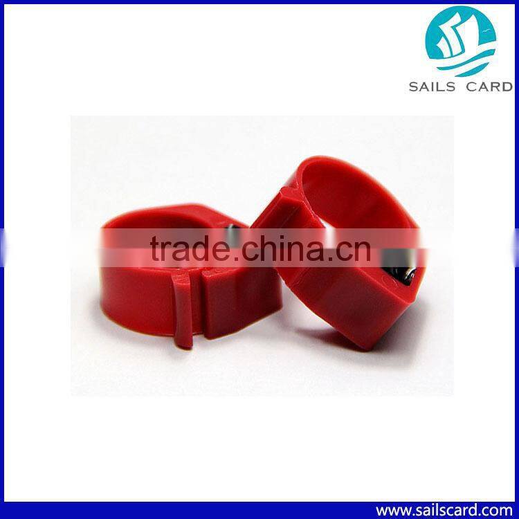TK4100/EM4100 chips RFID Chicken, bird, pigeon foot ring 125KHZ frequency