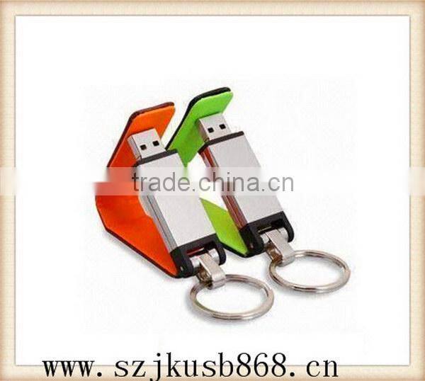 Fashion qualified usb 2.0 drive leather