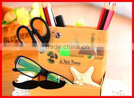 Little Prince Multi Layers Desk Helpful DIY Paper Tidy-Up Case BOX Can BIN ; Sundries Storage Case ; Cosmetics & Pen BOX