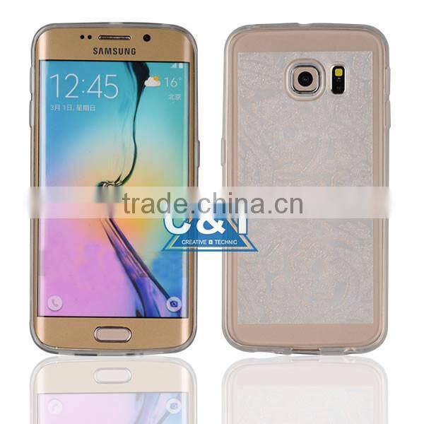C&T Clear Transparent Flexible Gel Ultra Thin TPU Cases Covers For Samsung Galaxy S7 Edge