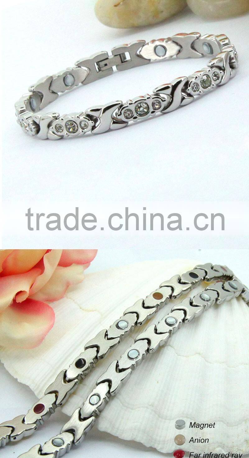 Positive Energy 5 in 1 Bracelets with Negative Ion Accelerate Blood Circulation