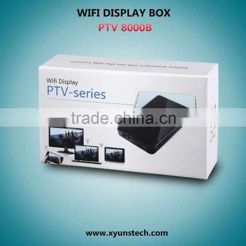 <X-YUNS>PTV-8000B Miracast TV List Desktop With Built In Miracast Devices