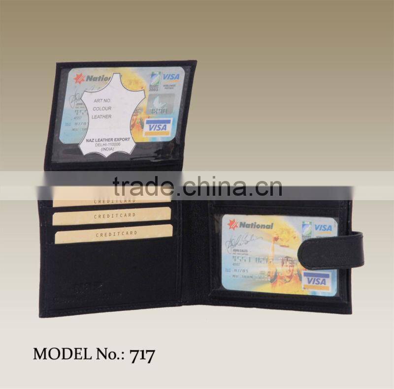 smart and sturdy leather wallet for men