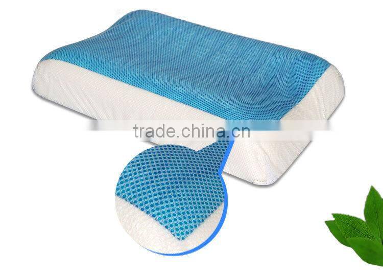 Memory Foam Pillow with Cooling Gel - #1 Most Comfortable Pillow on Alibaba With a Washable Pillow Case Firm Pillow