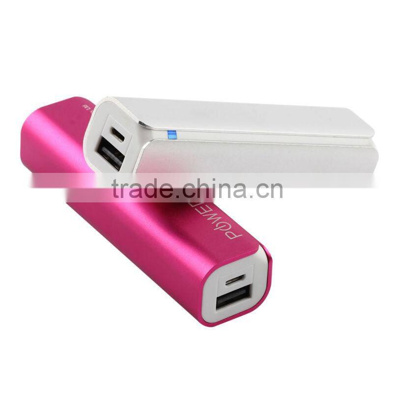 2015 Unquie Design newest rohs power bank 2500mah