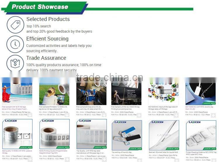 UHF long Range rfid uhf windshield labels