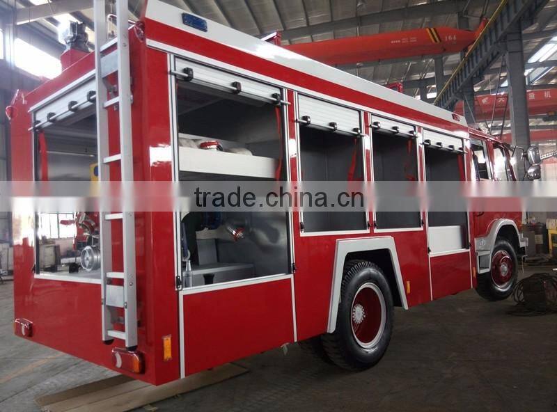 4x2 dongfeng 6 ton water tanker fire truck for rescue