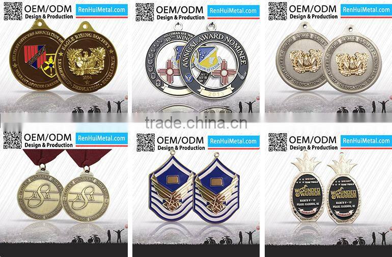 Wholesale custom logo metal medal producer