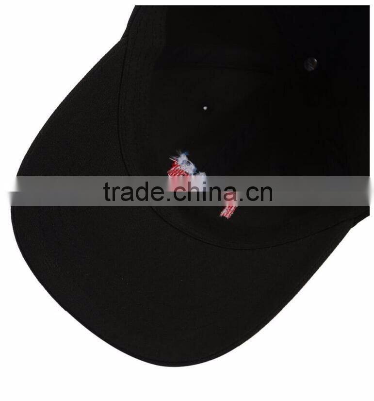2016 Guangzhou china factory 100% cotton metal buckle 2d embroidery curved brim custom men high quality flex fit hats