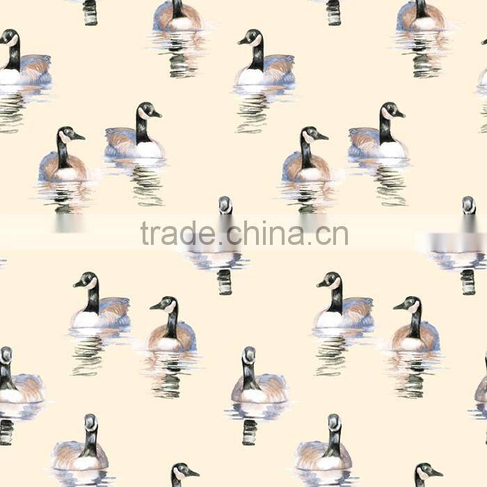 Transfer paper printing penguin fabric
