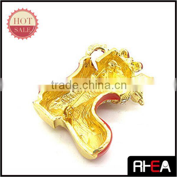 2014 Fashion Alloy Christmas Boots Brooch Jewelry