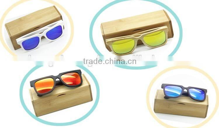 High quality Fashion bamboo wood sunglasses