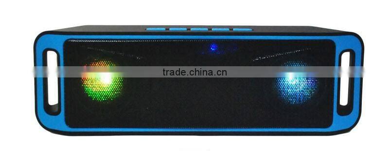 New arrived portable Led speaker wireless music mini bluetooth speaker for samsung