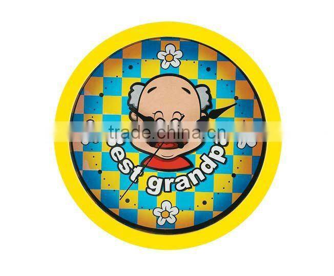 Basic wall clock with stand