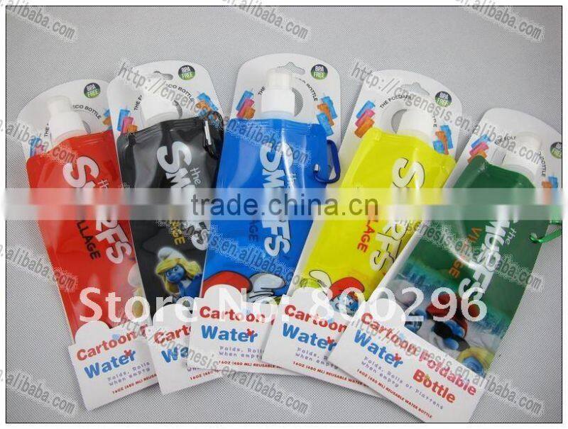 Top Selling Products In Alibaba Reusable Plastic Foldable Water Bottle