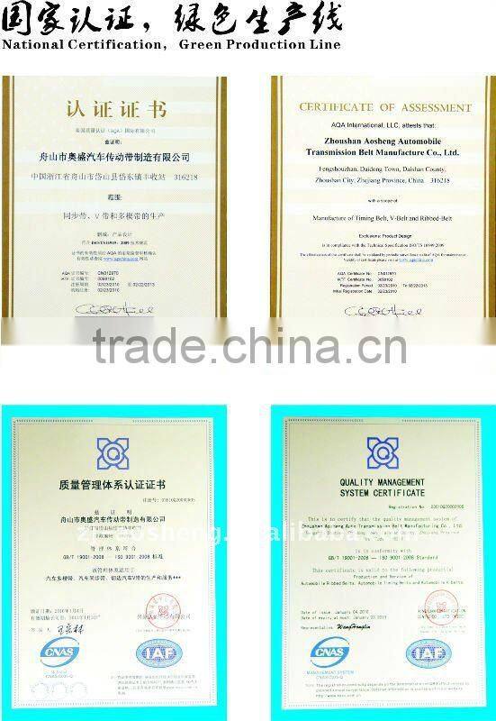 OEM31110-P12-A01 automotive belt/racing belt/rubber belt/PK belt/v belt/(5PK945)poly ribbed belt