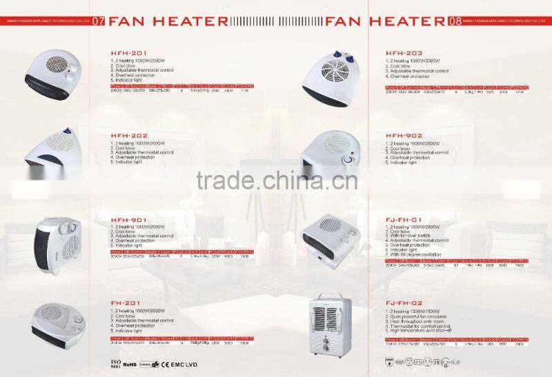 3tube 1200W with oscillation quartz heater for office, bedroom ,sitting room etc