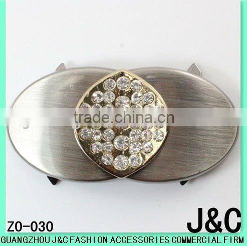 The latest paint alloy for women's shoes decorative buckle