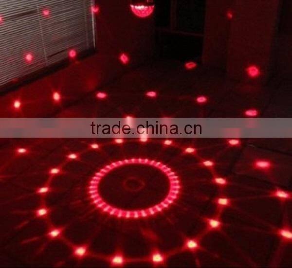 Remote control DMX512 6*1w magic ball disco magic ball