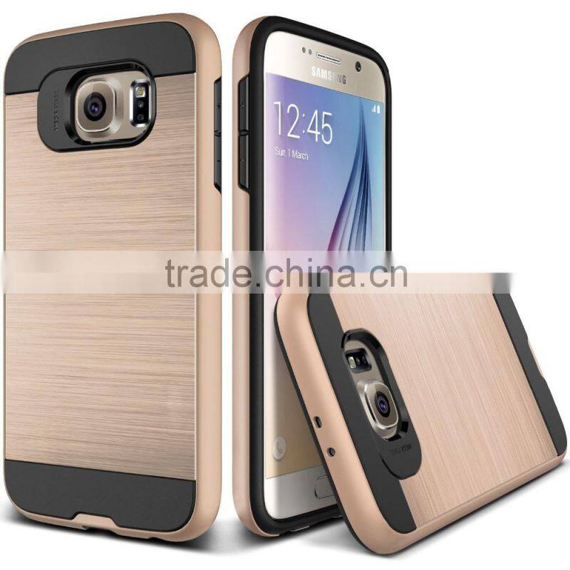 hot selling colorful 2 in 1 siries for samsung galaxy s6 cover case