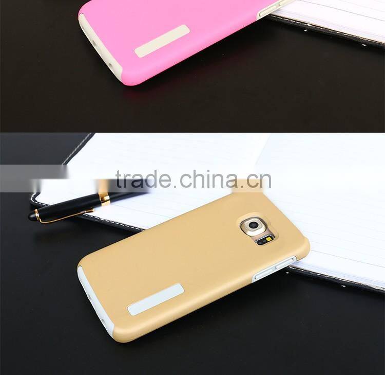 LZB New arrival colorful defender case for samsung galaxy s6 edge,for samsung galaxy s6 edge armor case