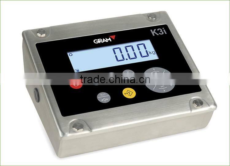 XIC-1212-1,5T Rugged Digital Stainless Steel Floor Scale with K3i Indicator