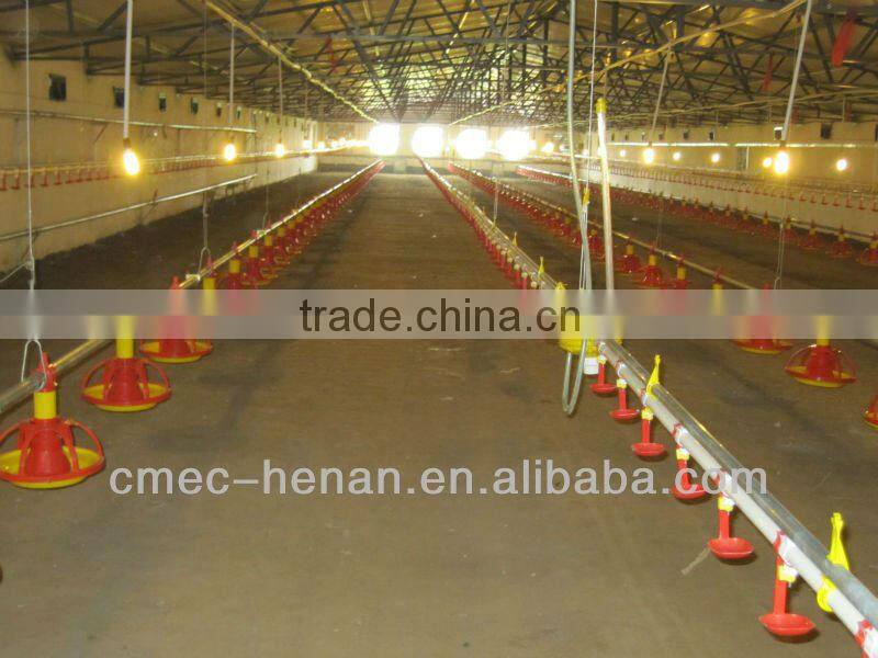 Nipple drinking system for poultry