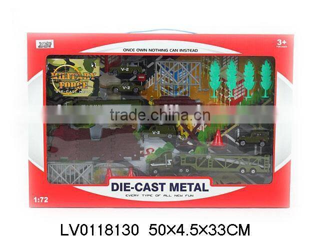 Lovely die-cast metal Sliding Alloy city Fire Set toys car