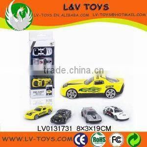 Wholesale die cast pull back car trailers with light and sound 12 in 1