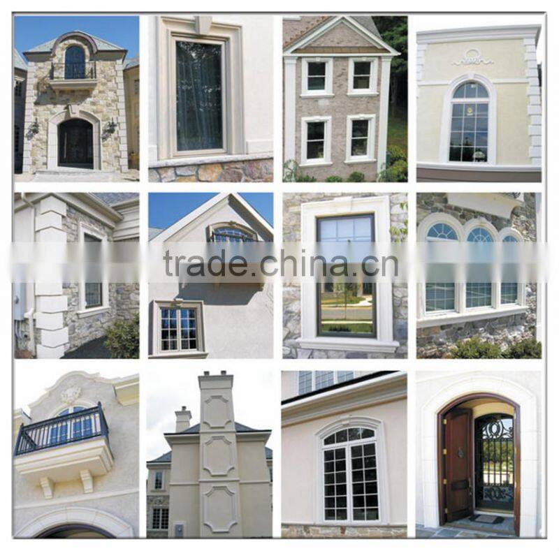 Polystyrene foam subassembly/element for building decoration