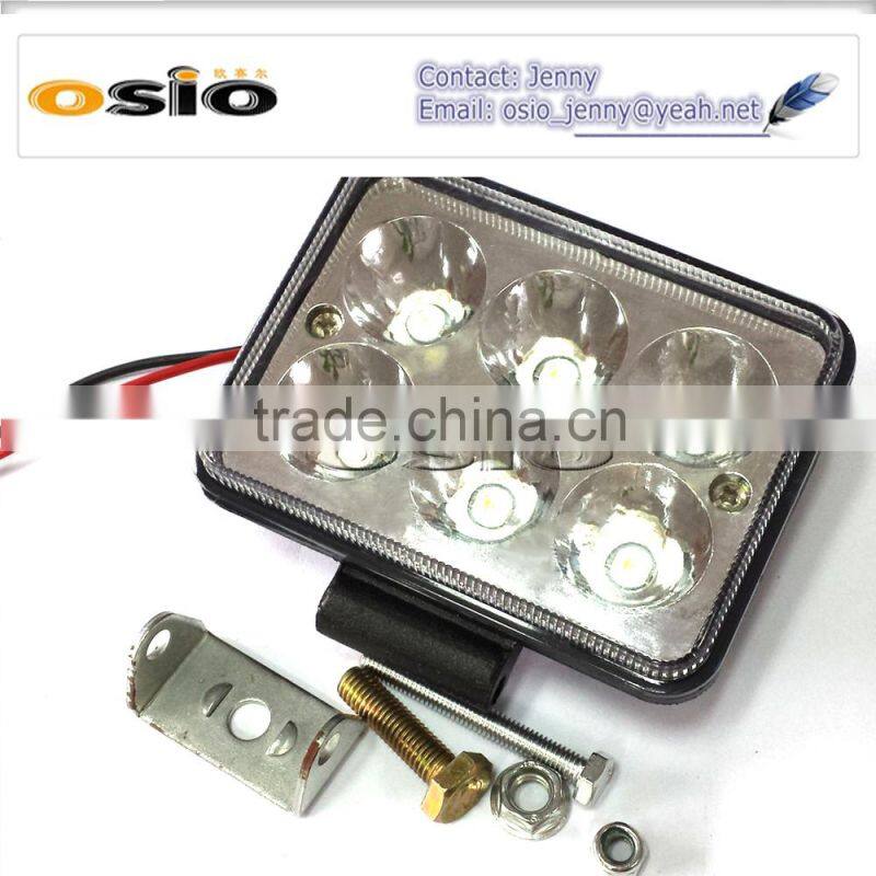 3'S 6LEDs Fog Light 8V~36V 18W High Power Sealed Beam Auto Lamp
