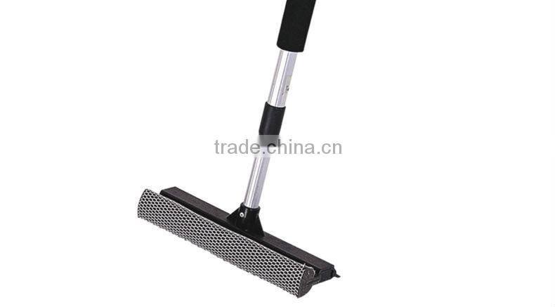 China BSCI window cleaning aluminum handle microfiber window squeegee