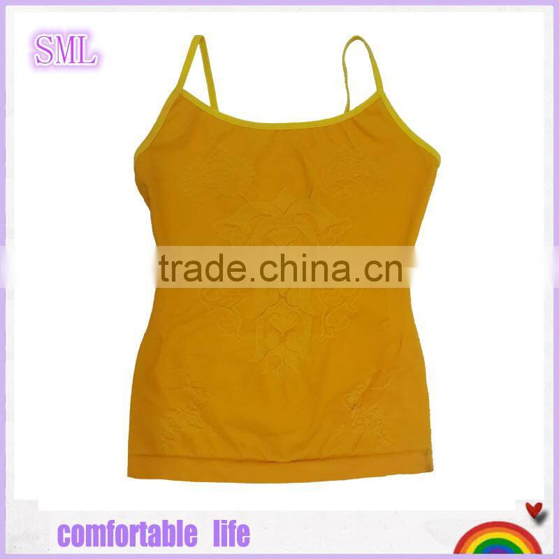 Plain Long Tunic Cami Tank Top