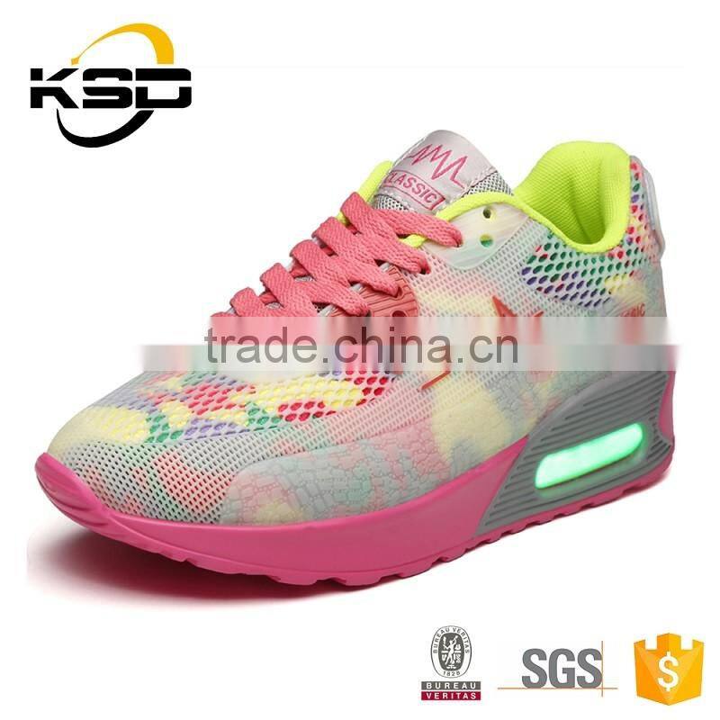 2016 New Arrival Popular Men Shoes Luminous LED Light Up Shoes