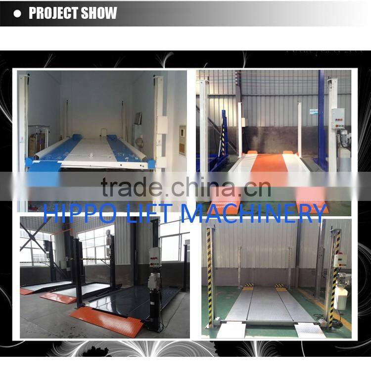 Automatic Four Post Vehicle Parking Lift with CE