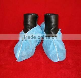 nonwoven blue disposable shoe cover