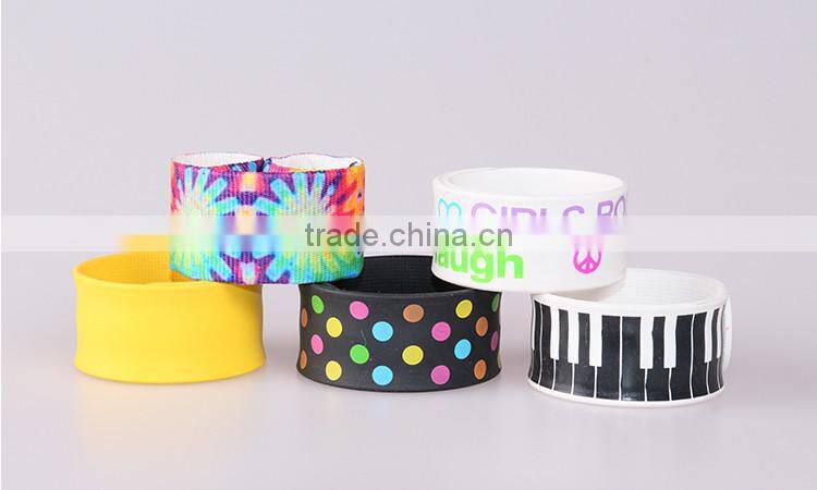 Cheap Soft pvc slap wristbands for events