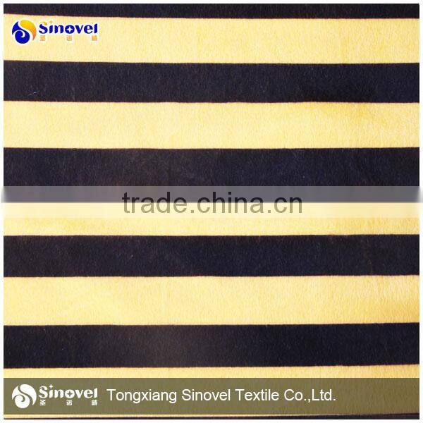 100% Polyester Animal Printed Velboa Fabric for Toys