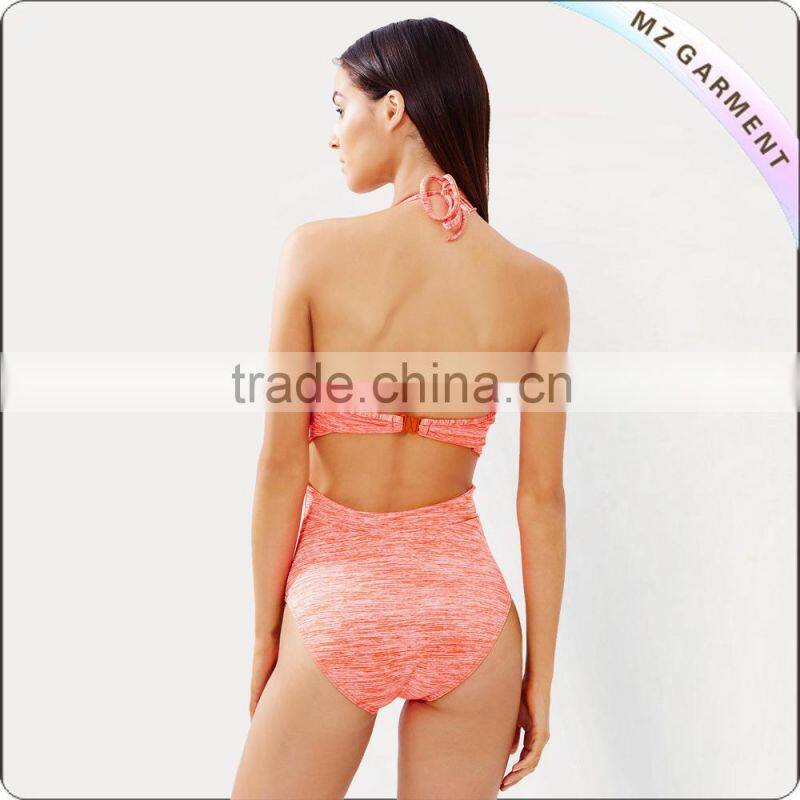 Colors combination chic beachwear