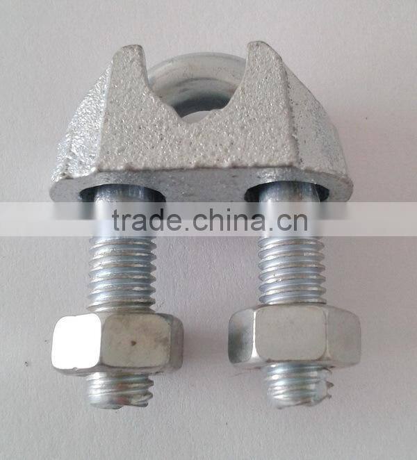 Small MOQ 40mm Din741 Malleable Wire Rope Clips