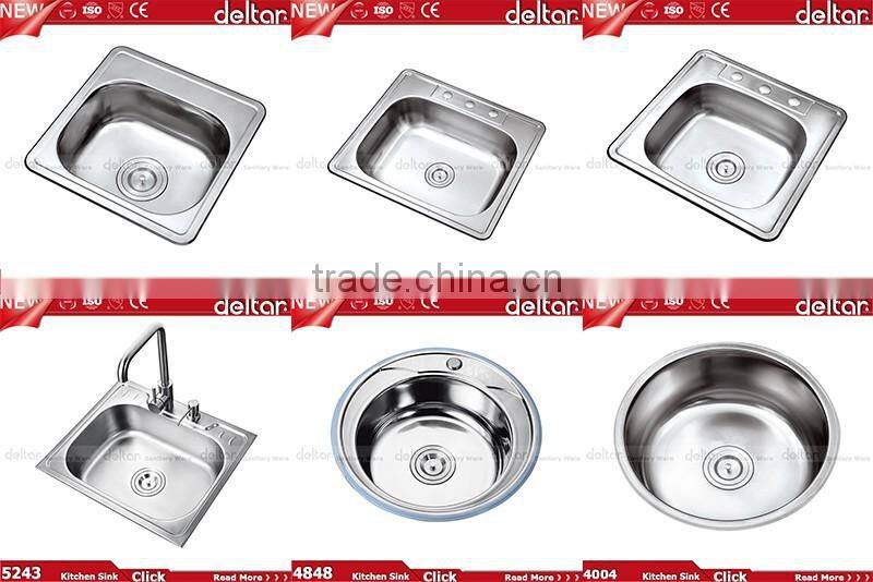 S9749 hot sell to ethiopia/sri lanka double bowl with drainer board and dustbin