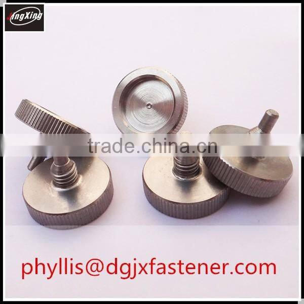 Stainless Steel non-standard knurled thumb screw
