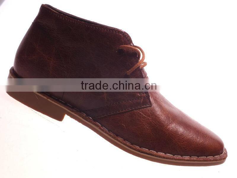 Hot sale high quality men fashion ankle boots 2013