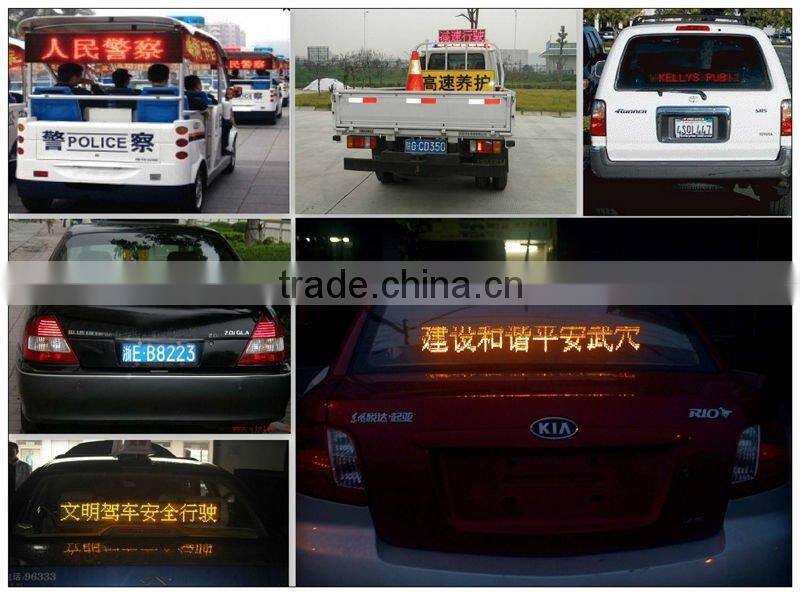 Advertising message led display board