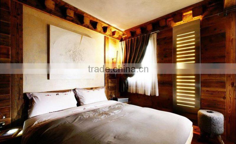 4x8 wood grain paper faced plywood for wall decoaration