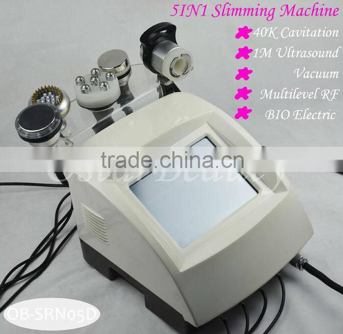 Portable cavitation vacuum ultrasonic slimming machine (SRN05D)